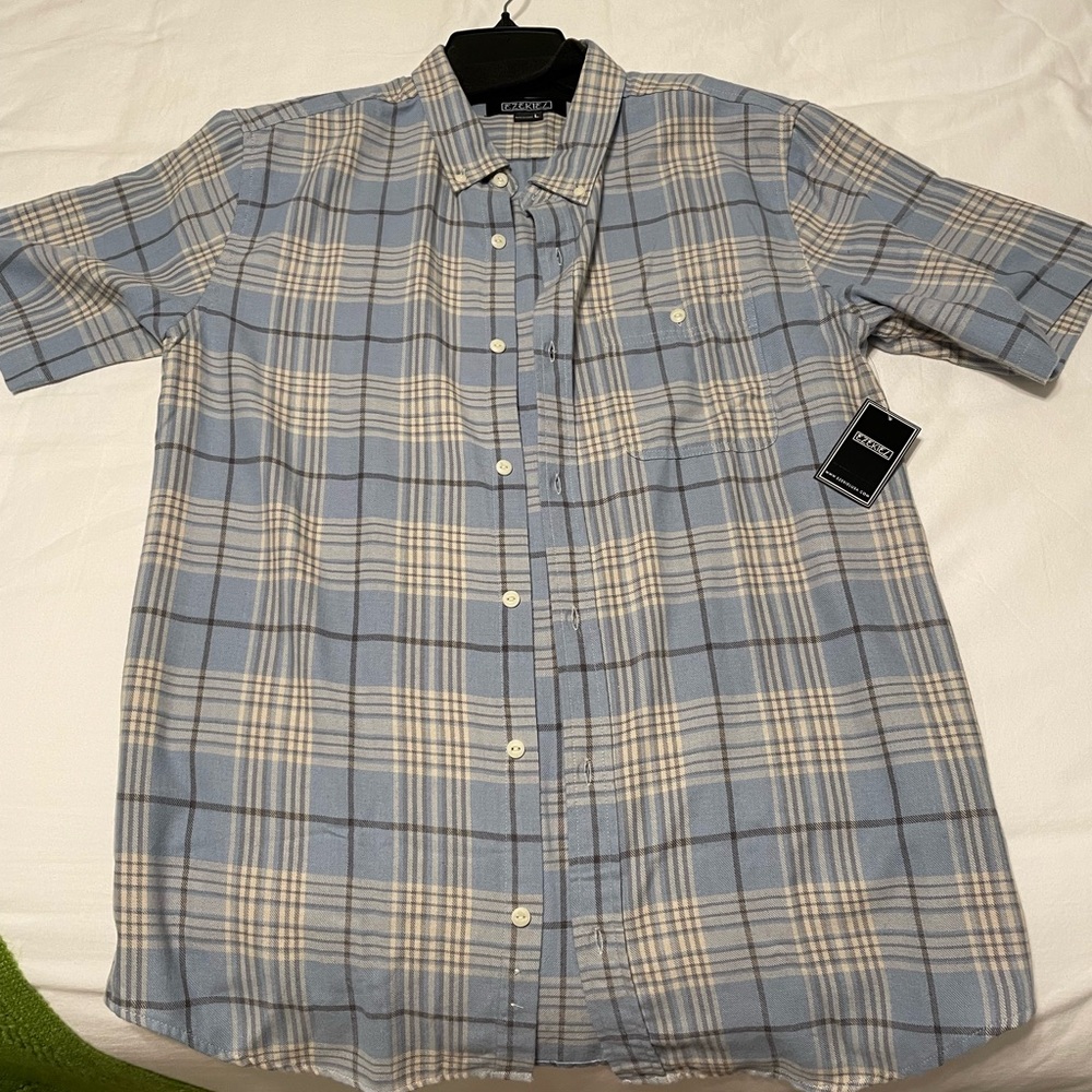 Ezekiel short sleeve button down shirt